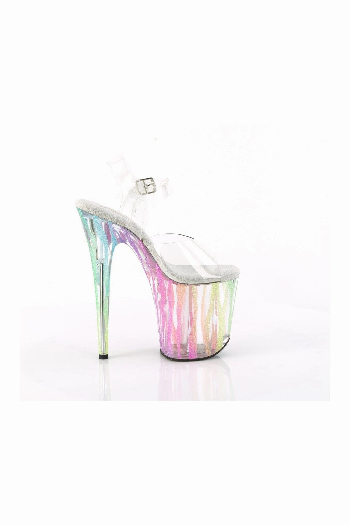 FLAMINGO-808RG-03 Clear Vinyl Sandal