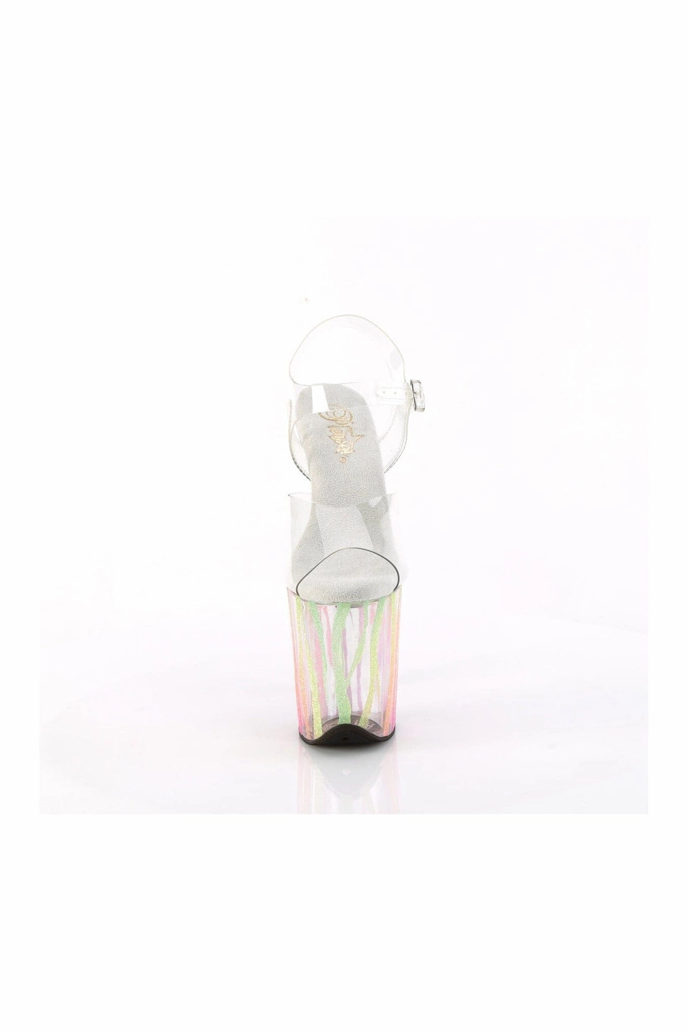 FLAMINGO-808RG-03 Clear Vinyl Sandal
