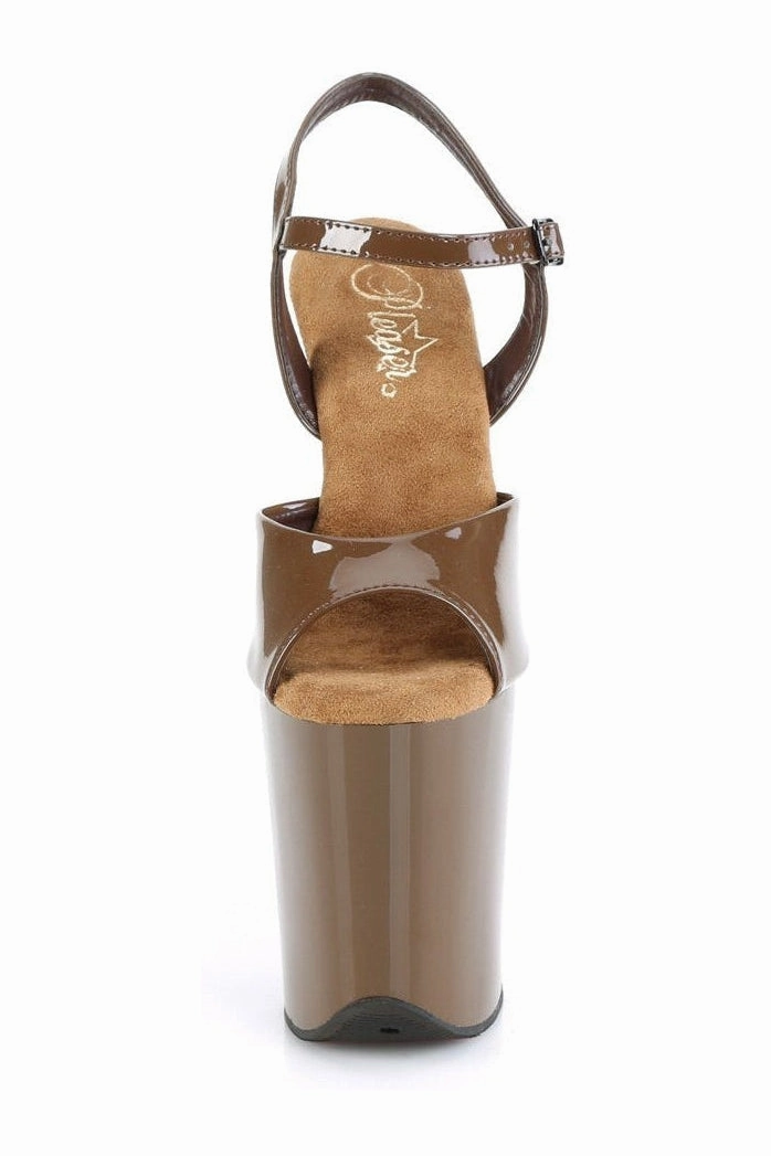 FLAMINGO-809 Sandal | Brown Patent