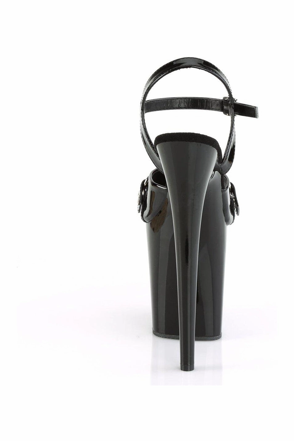 FLAMINGO-809GB Sandal | Black Patent
