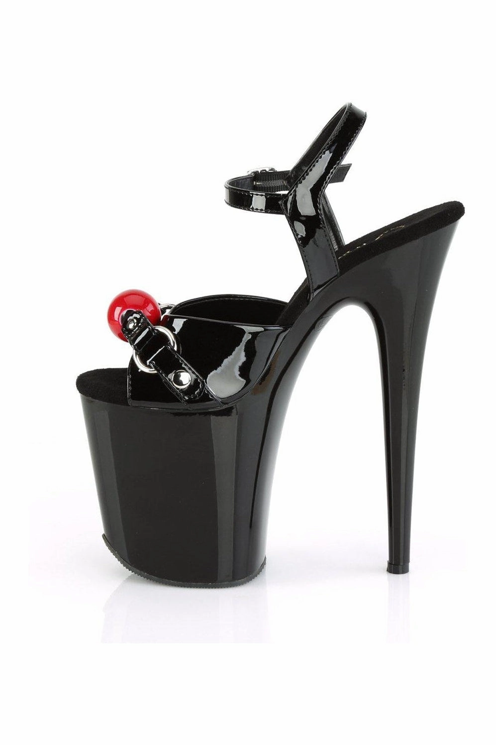 FLAMINGO-809GB Sandal | Black Patent