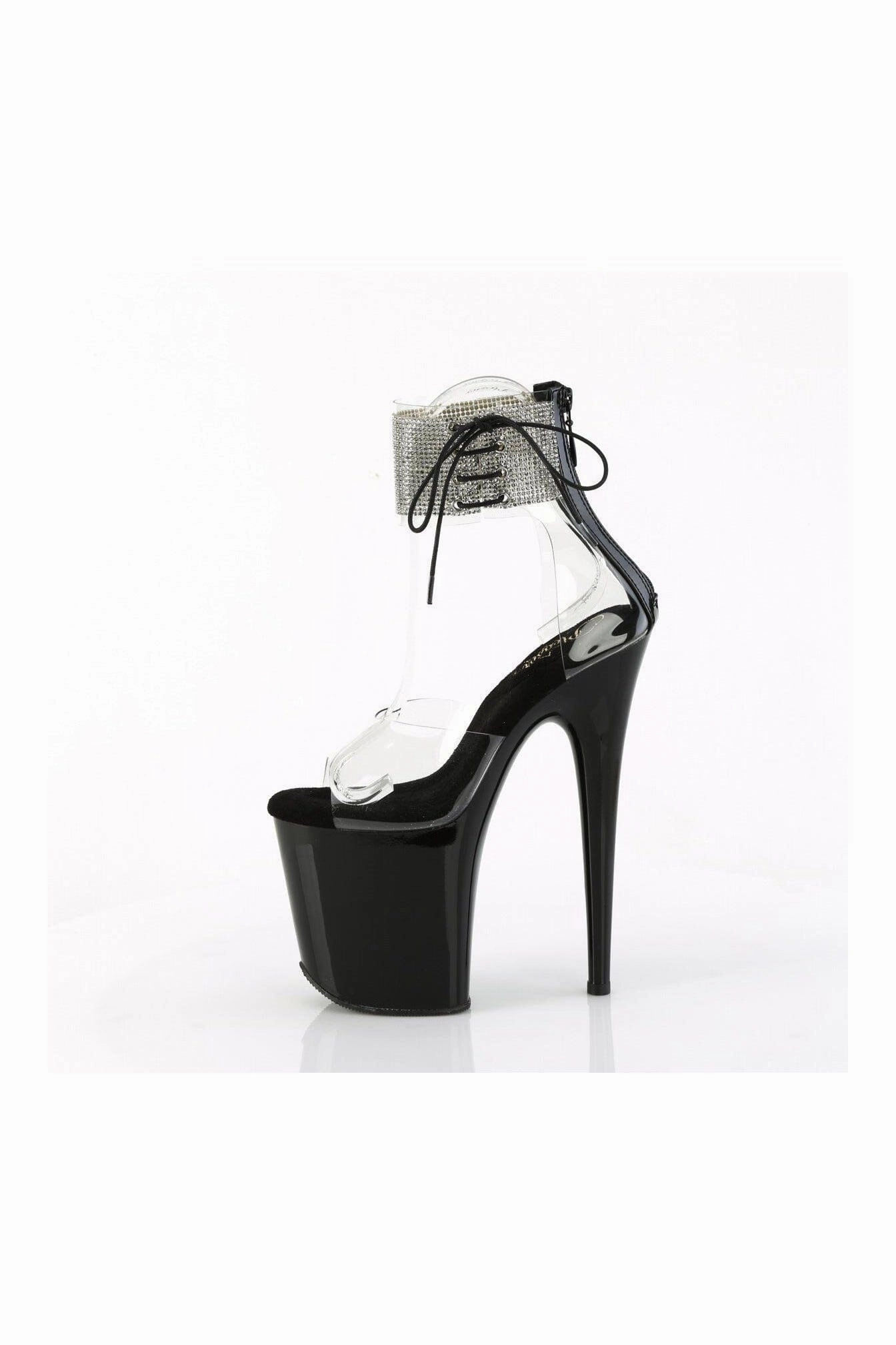 FLAMINGO-824RS Clear Vinyl Sandal