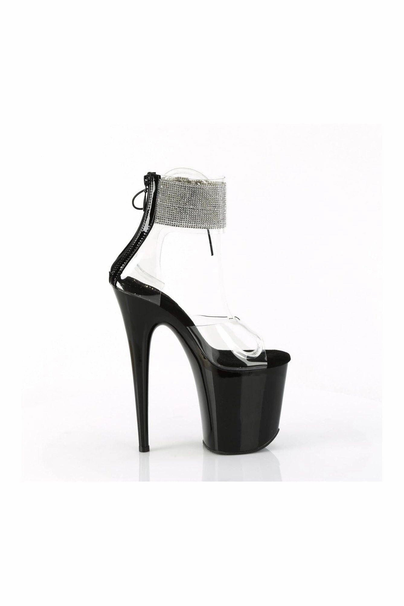 FLAMINGO-824RS Clear Vinyl Sandal