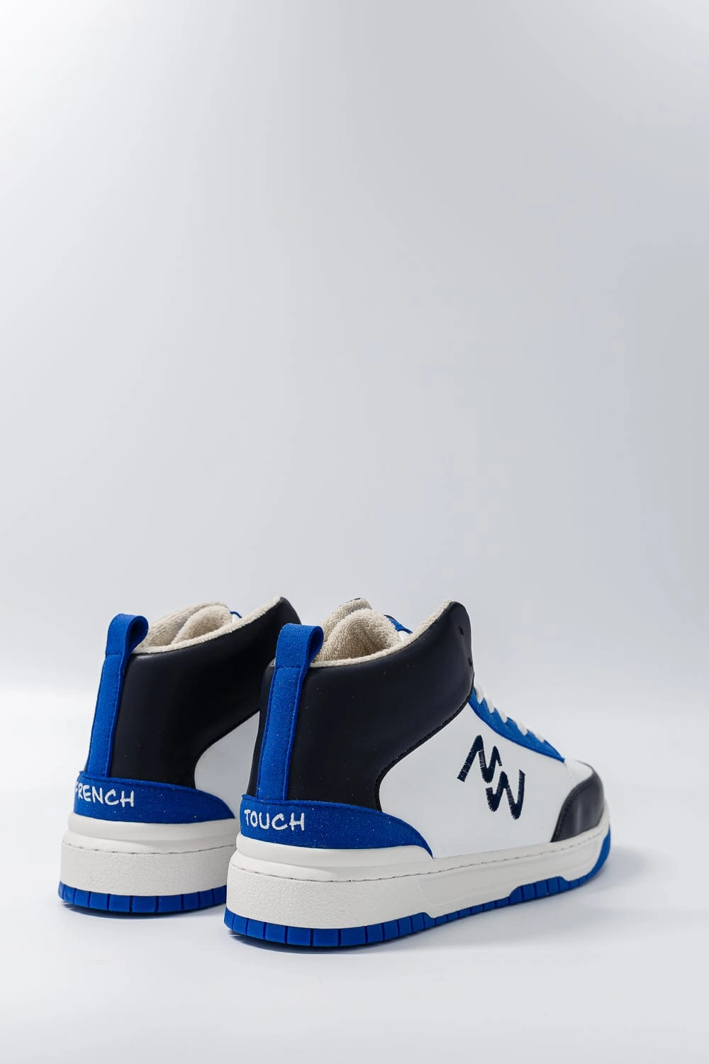 French Touch Unisex Vegan Corn Leather Sneakers | Blue Spirit