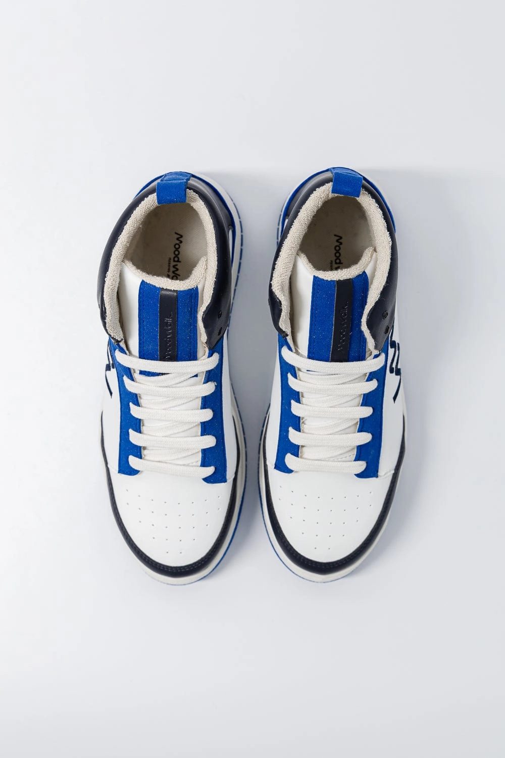 French Touch Unisex Vegan Corn Leather Sneakers | Blue Spirit