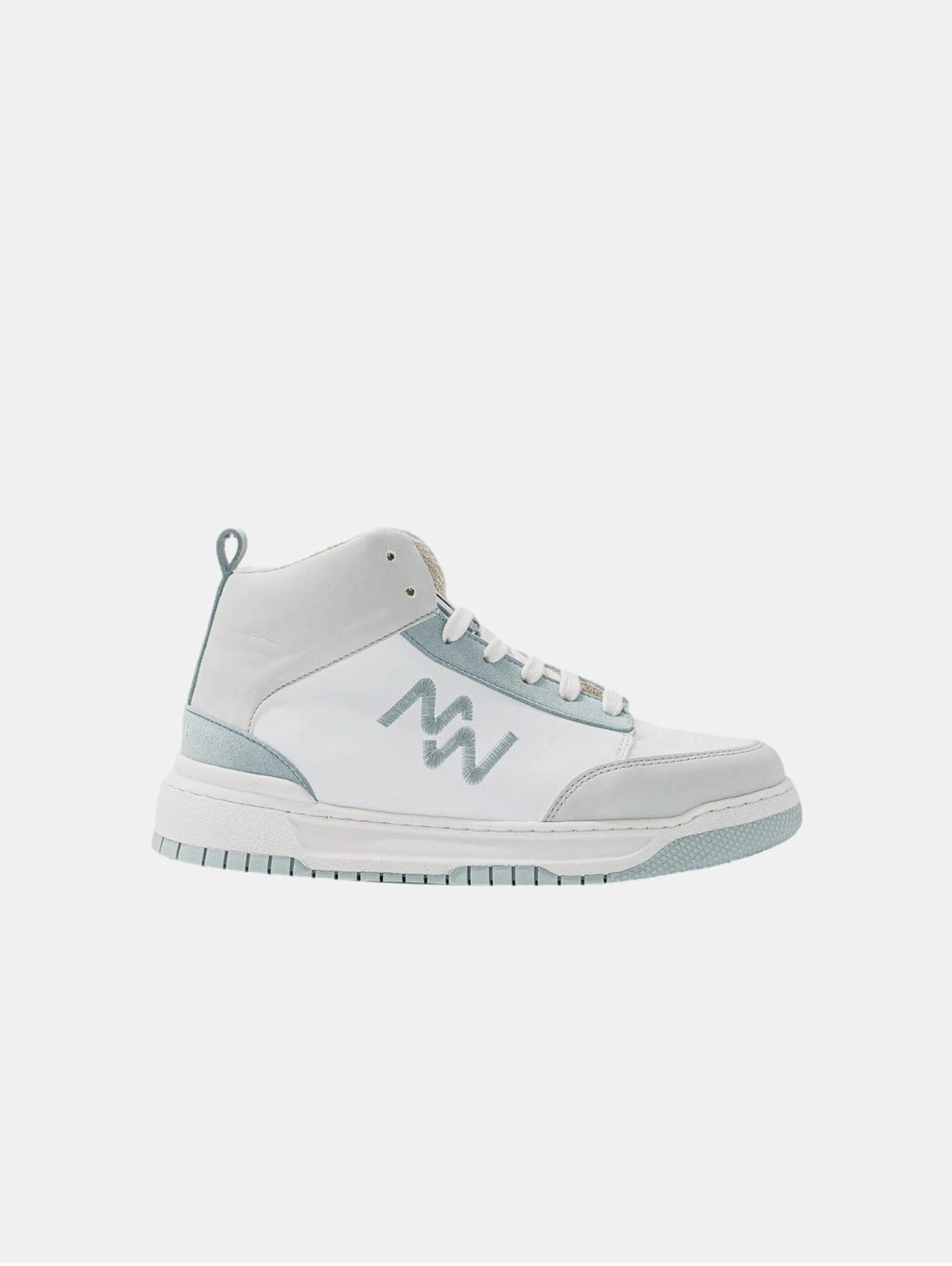 French Touch Unisex Vegan Corn Leather Sneakers | Ice Blue