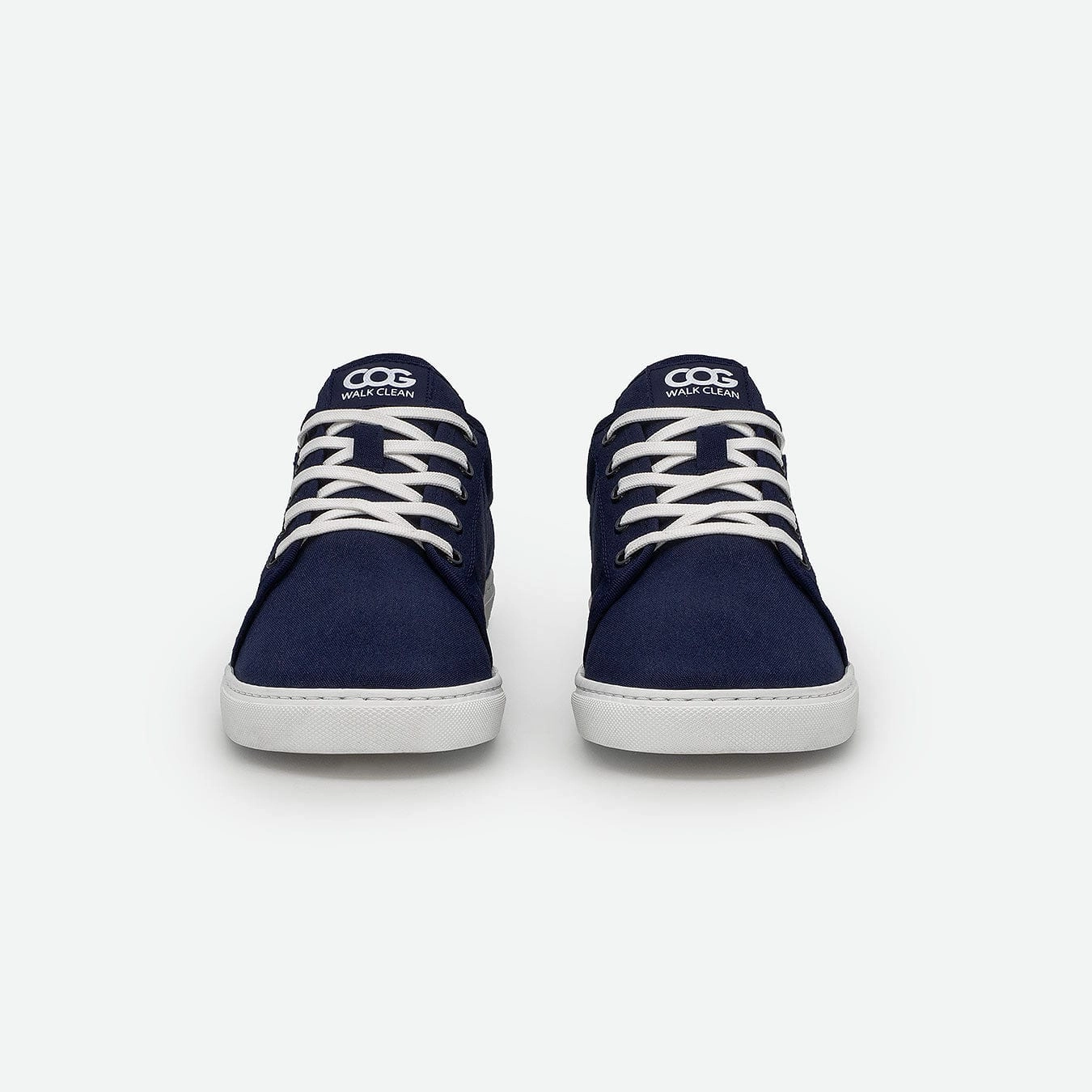 Gaia Unisex Recycled Canvas Vegan Sneakers | Blue