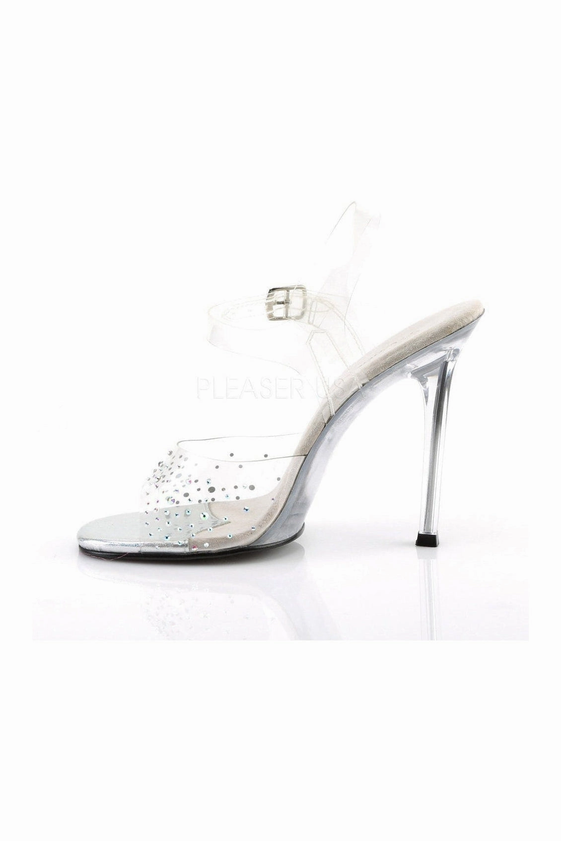 GALA-08SD Sandal | Clear Vinyl