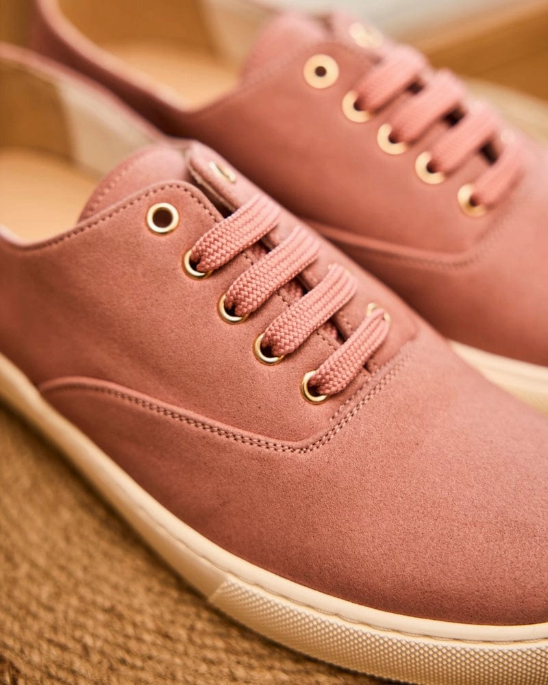 Heart Recycled Vegan Lightweight Sneakers | Blush