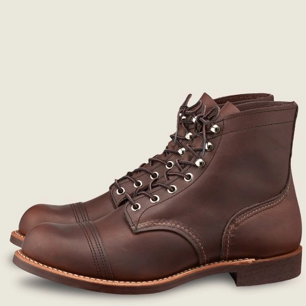 Iron Ranger Amber Harness Leather - 8111