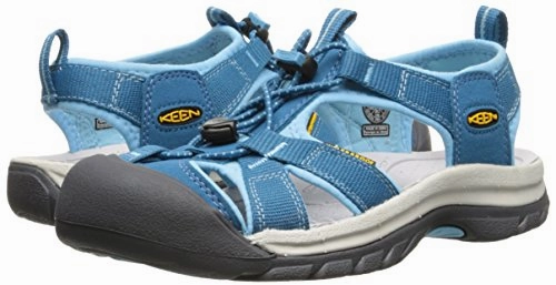 KEEN Damen Venice H2 Sandalen, Celestial/Blue Grotto, 37 EU