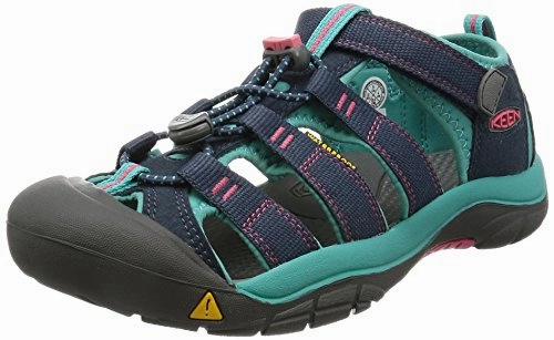 Keen Unisex-Kinder Newport H2 Trekking-& Wandersandalen,Blau (Midnight Navy/Baltic),38 EU
