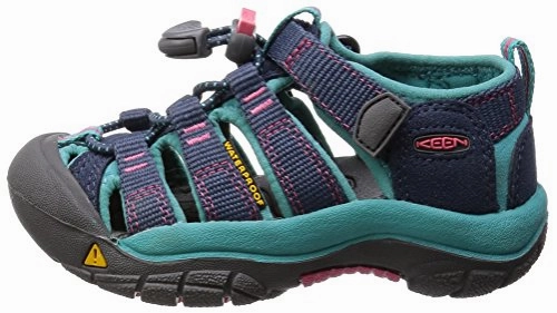 Keen Unisex-Kinder Newport H2 Trekking-& Wandersandalen,Blau (Midnight Navy/Baltic),38 EU
