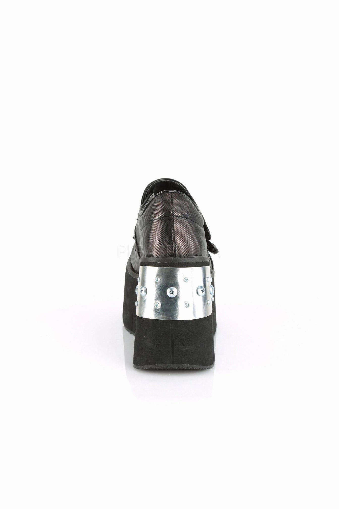 KERA-13 Demonia Maryjane | Black Faux Leather