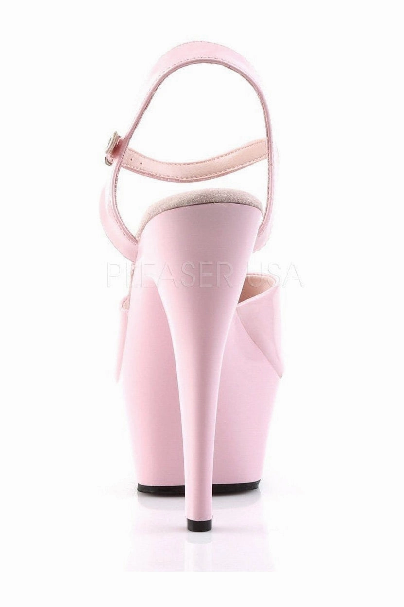 KISS-209 Platform Sandal | Pink Patent