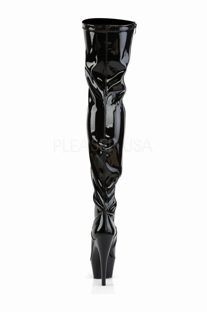 KISS-3000 Platform Boot  | Black Patent