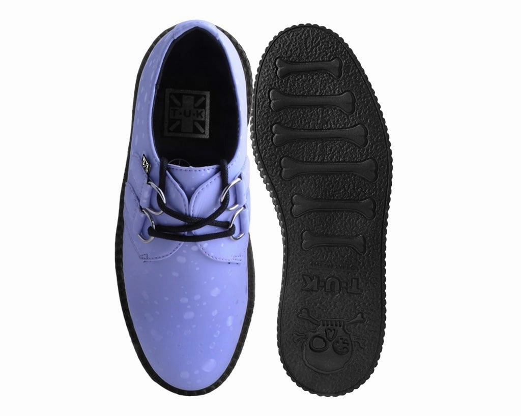 Lilac Raindrop D-Ring Mondo Creeper