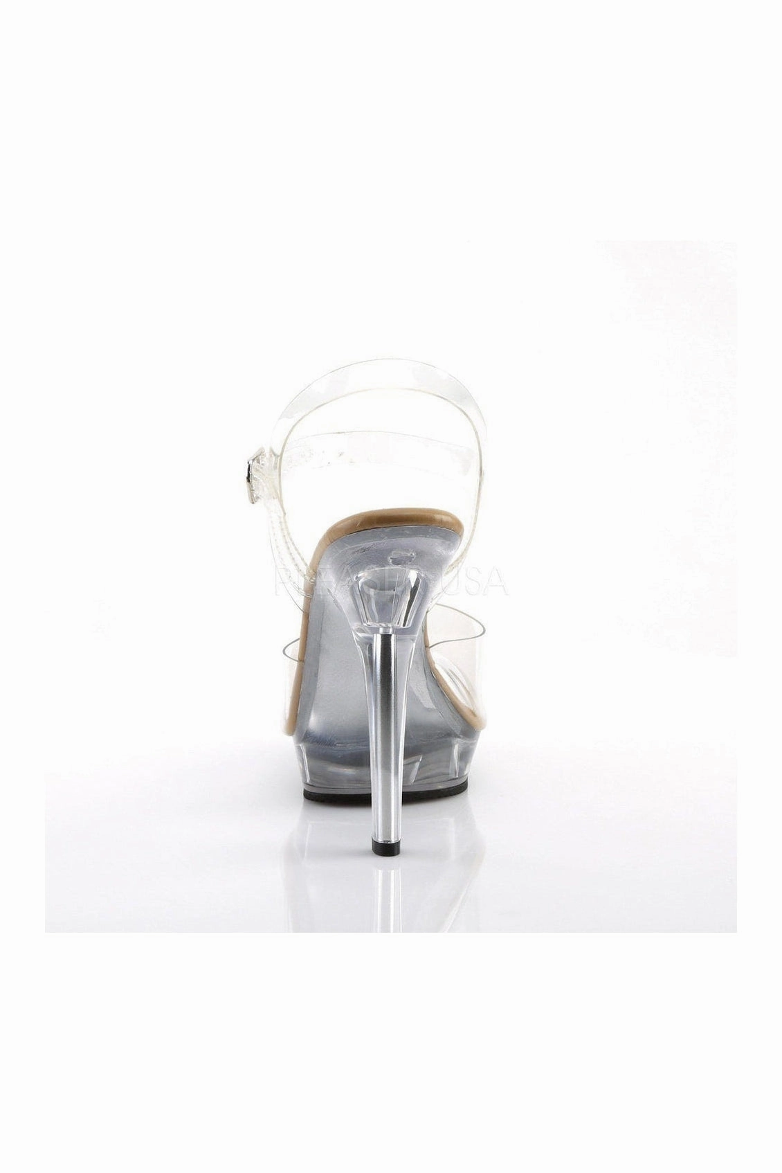 LIP-108 Sandal | Clear Vinyl
