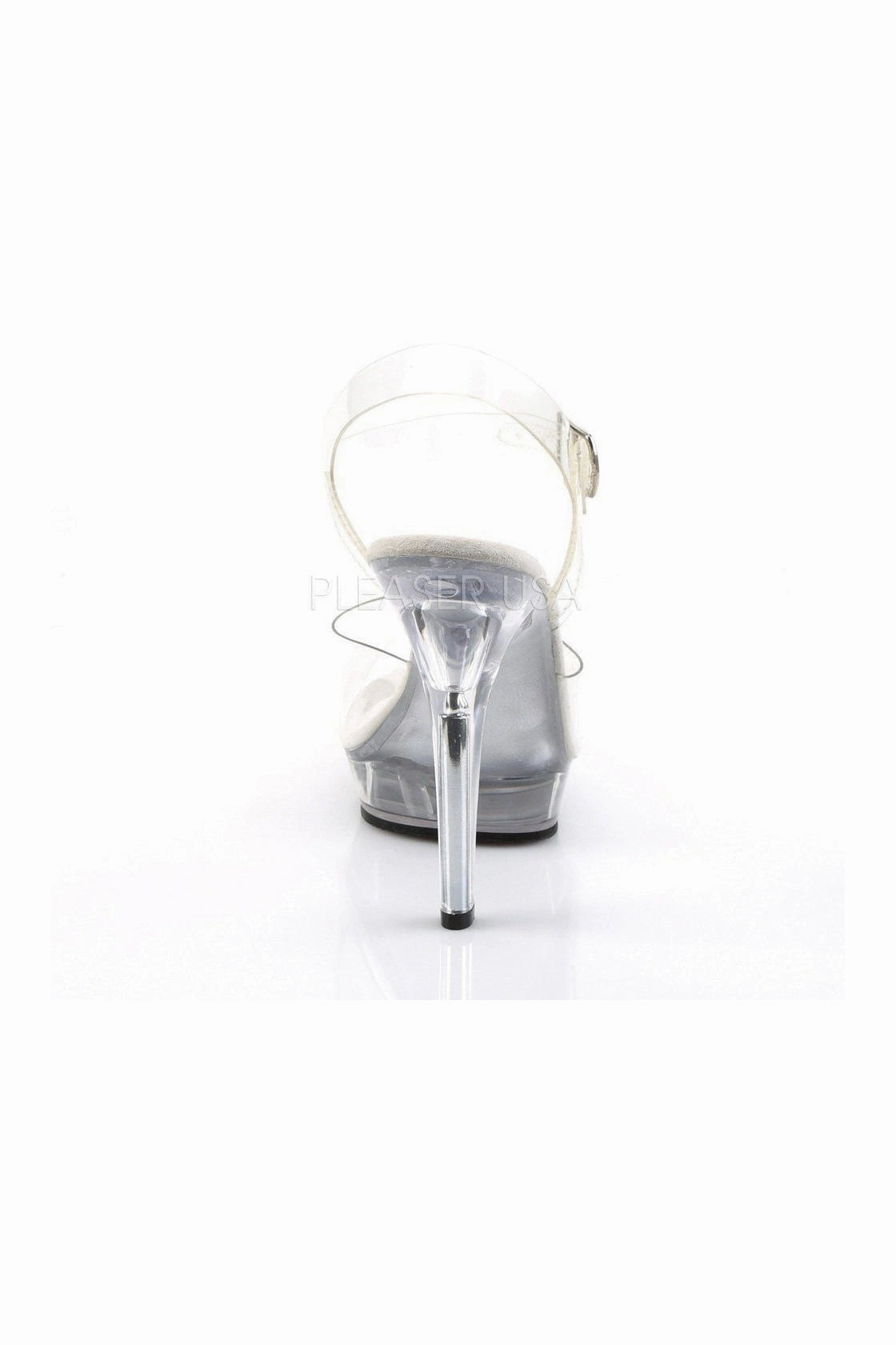 LIP-108 Sandal | Clear Vinyl