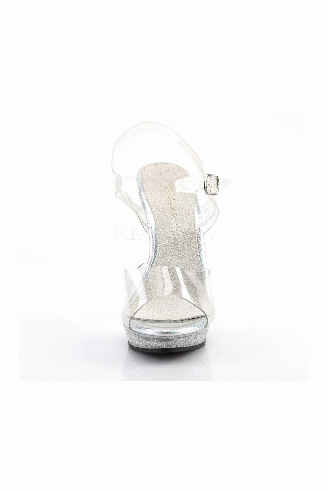 LIP-108MG Sandal | Clear Vinyl