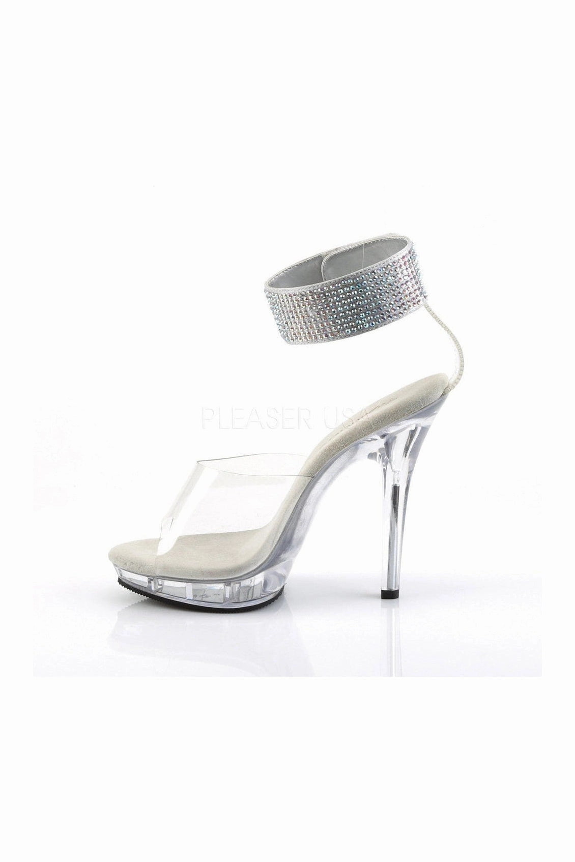 LIP-142 Sandal | Clear Vinyl