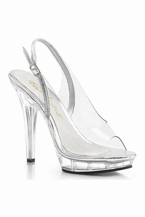 LIP-150 Sandal | Clear Vinyl