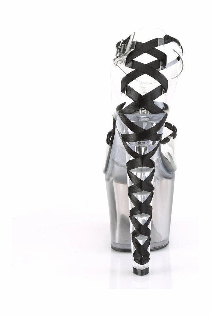 LOVESICK-712T Exotic Sandal | Clear Vinyl