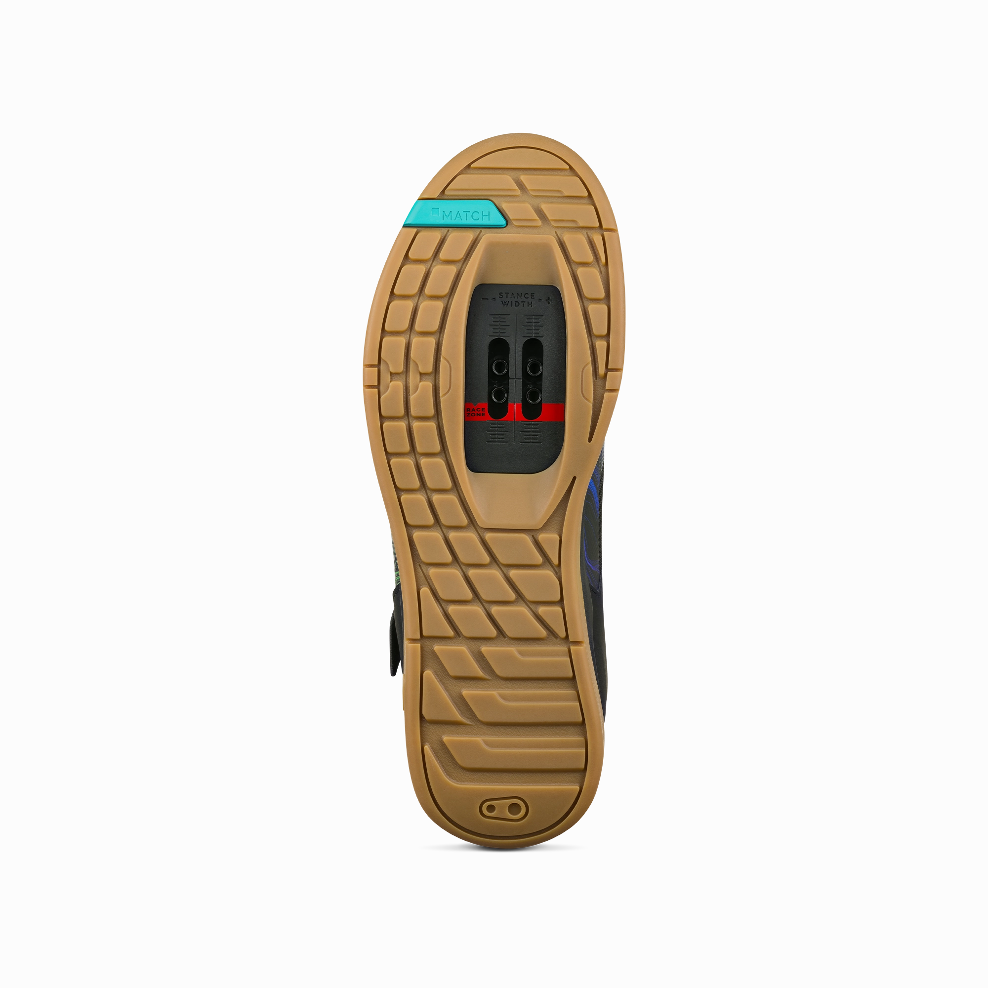 Mallet BOA Clip-In Shoes - Black/Blue Swirl