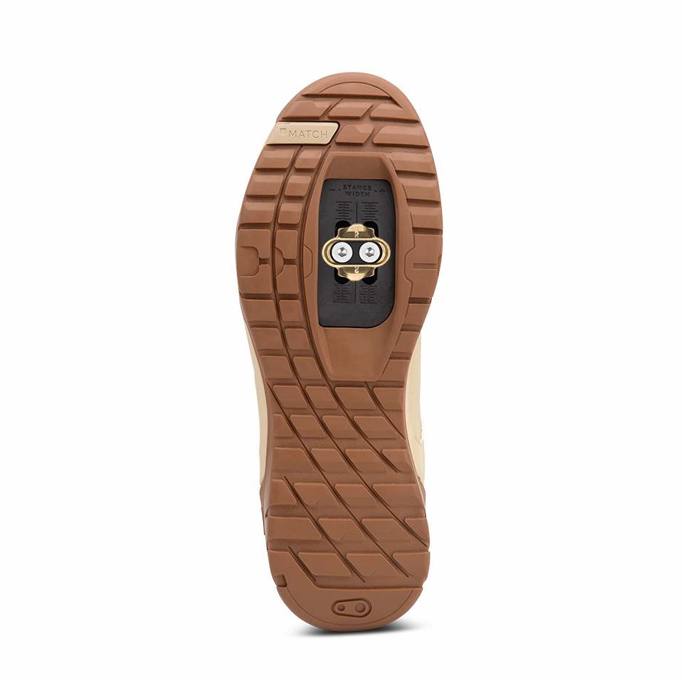 Mallet Enduro Lace Clip-In Shoes - Sand/Gum
