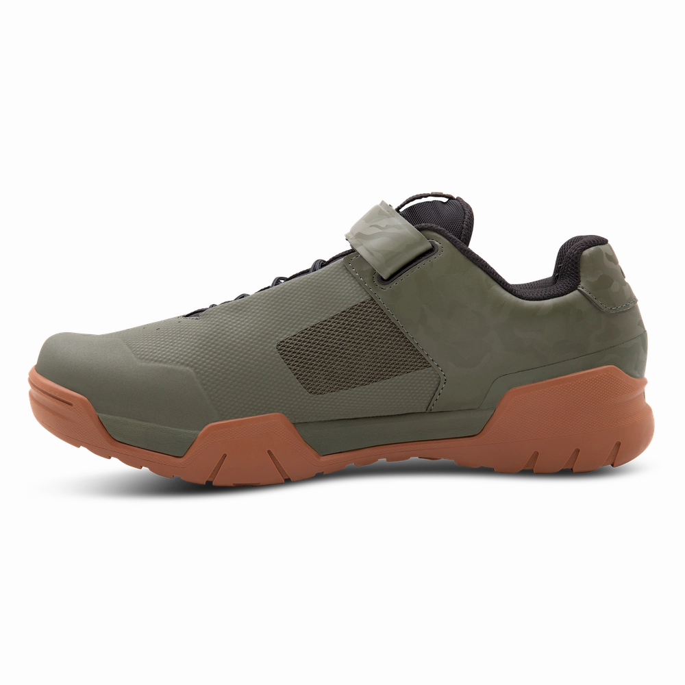 Mallet Enduro Speed Lace Clip-In Shoes - Camo/Gum
