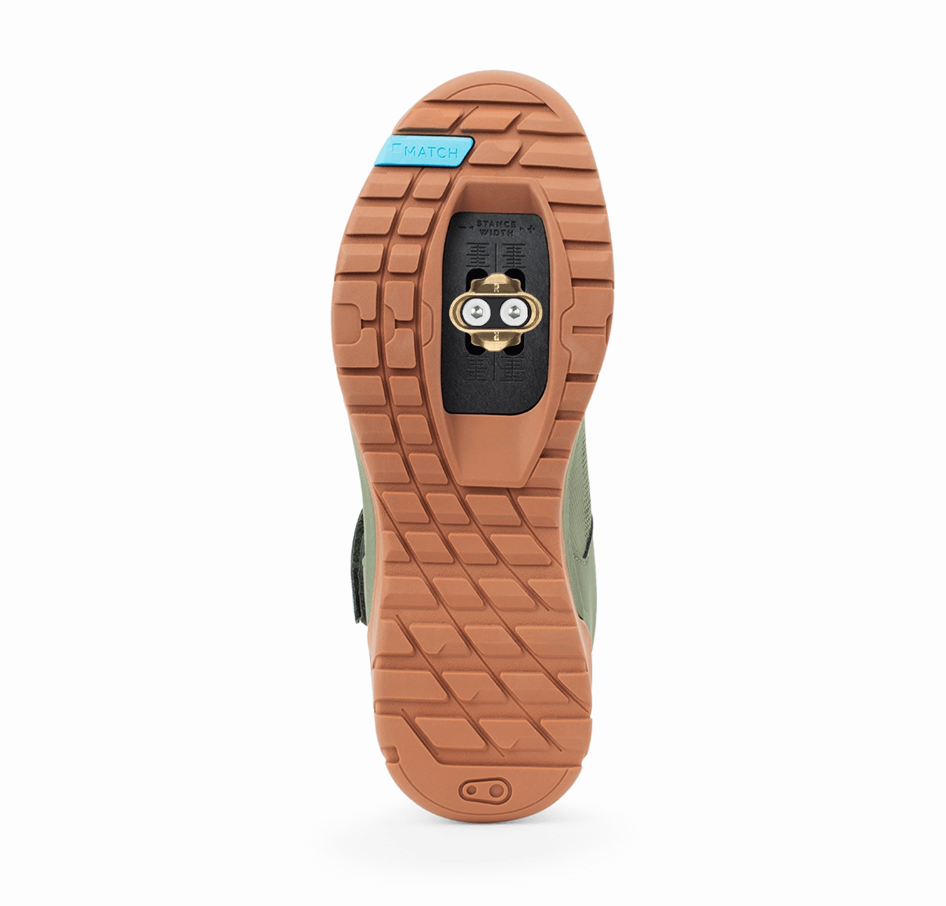 Mallet Enduro Speed Lace Clip-In Shoes - Green/Gum
