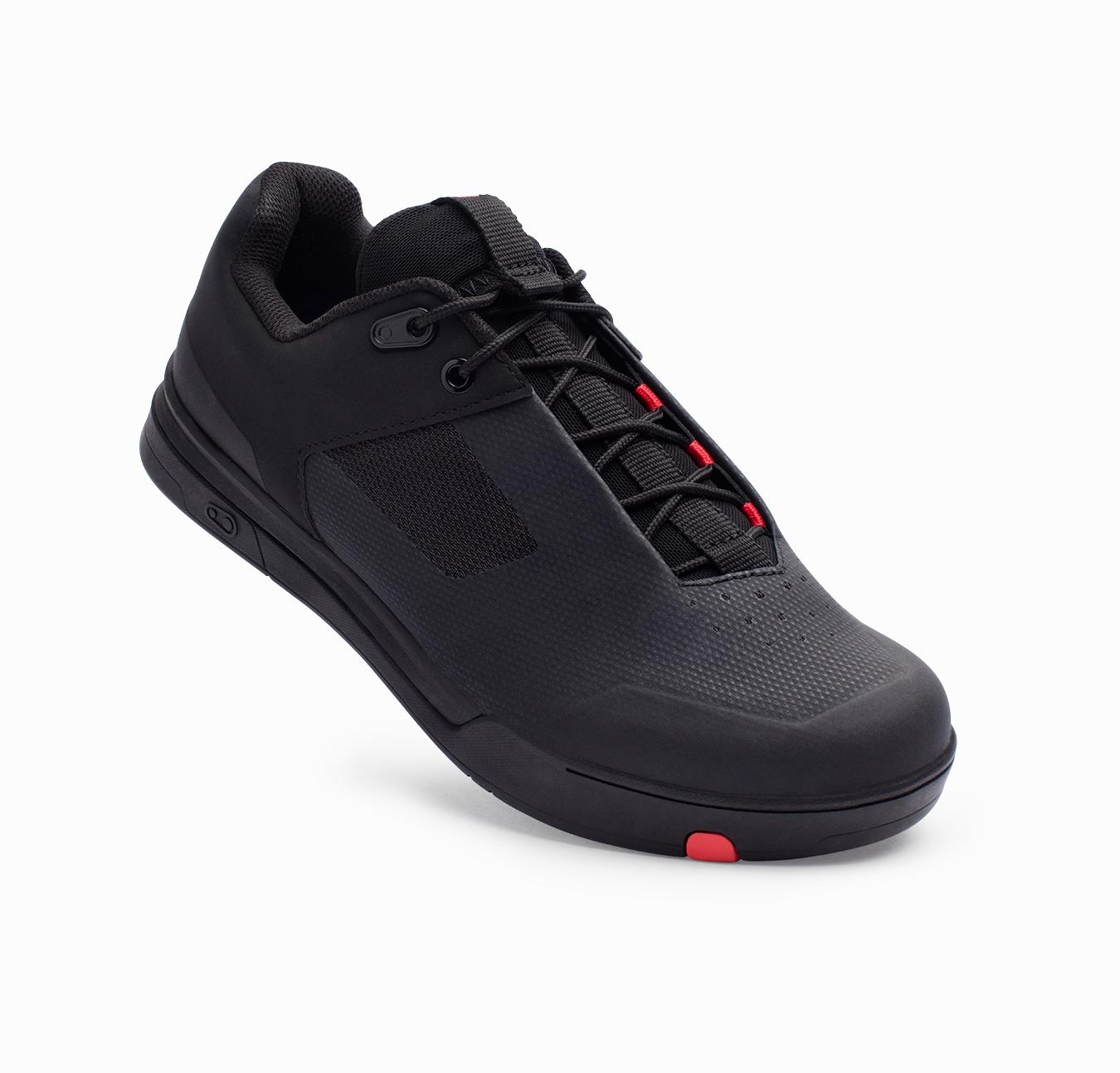 Mallet Lace Clip-In Shoes - Black/Red