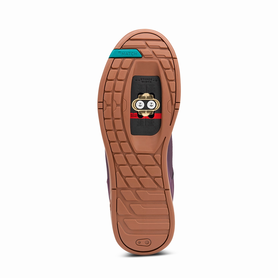 Mallet Lace Clip-In Shoes - Purple/Gum