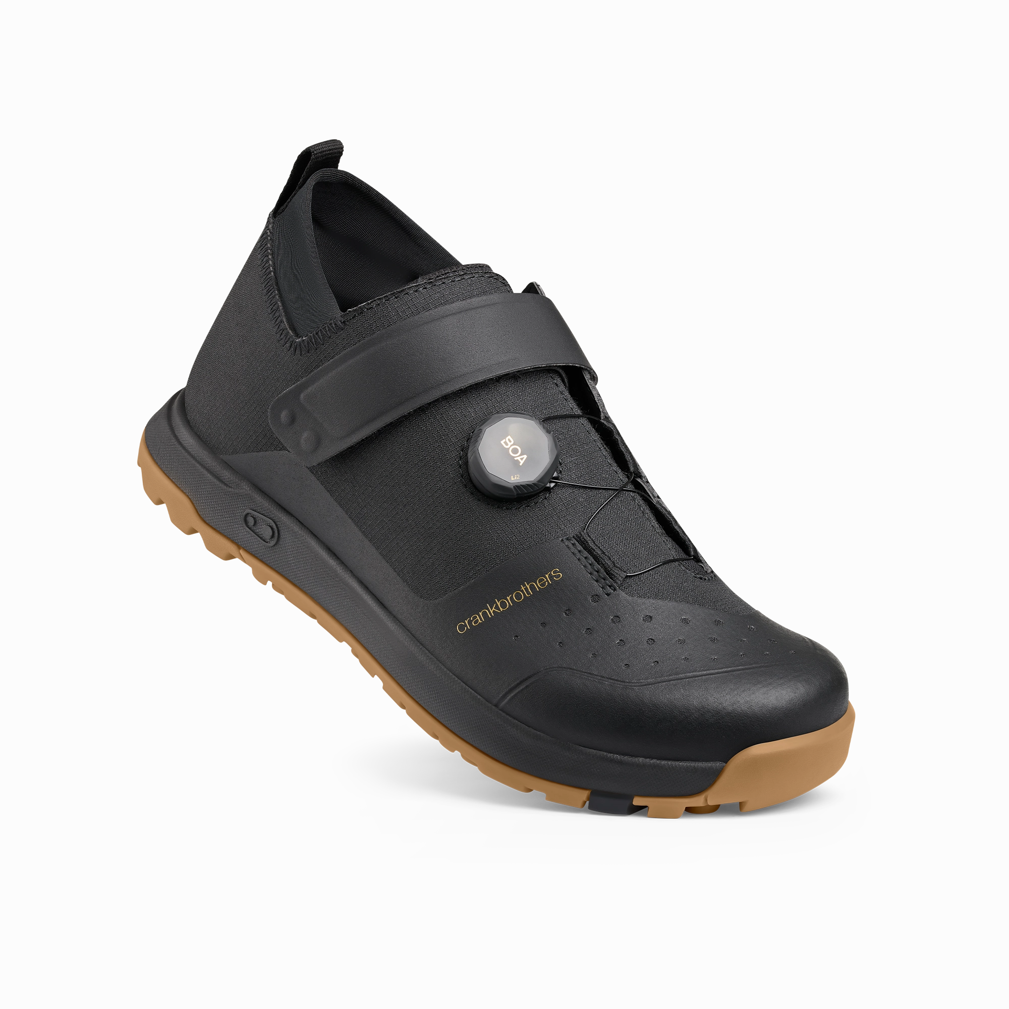Mallet Trail BOA Clip-In Shoes - Black/Gold
