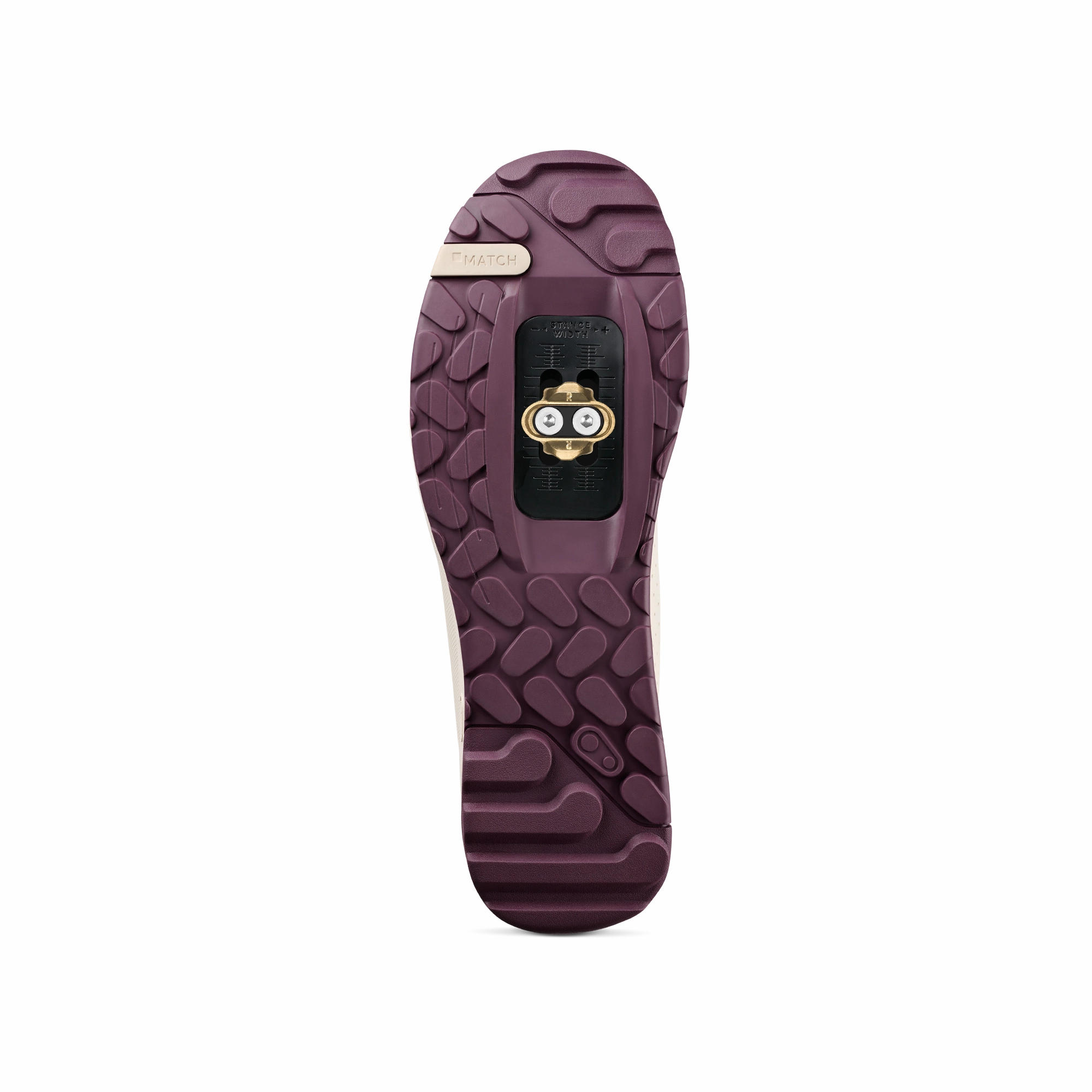 Mallet Trail Lace Clip-In Shoes - Swan/Purple