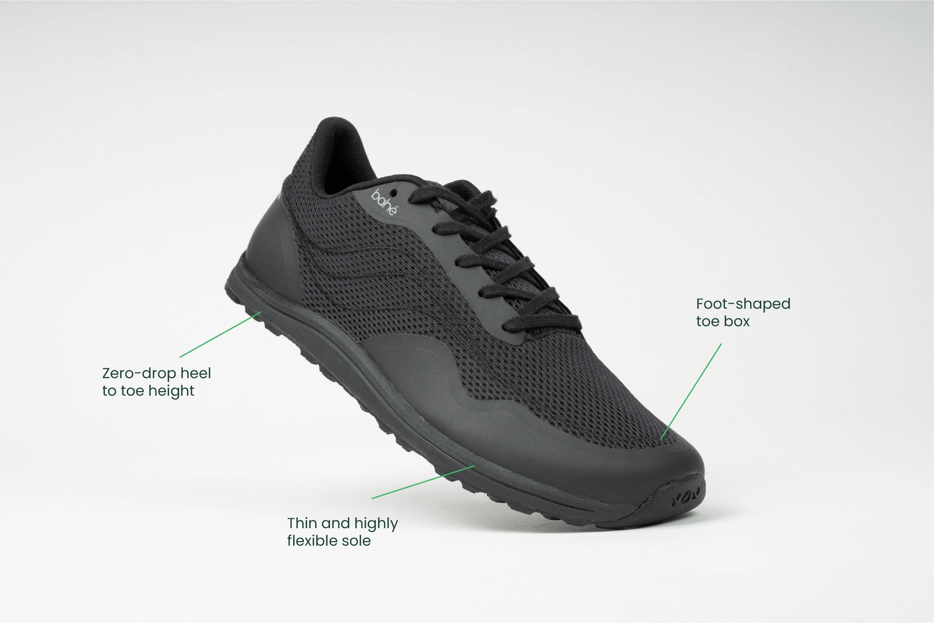 Men's Revive Grounding Barefoot Vegan Sneakers | Eclipse