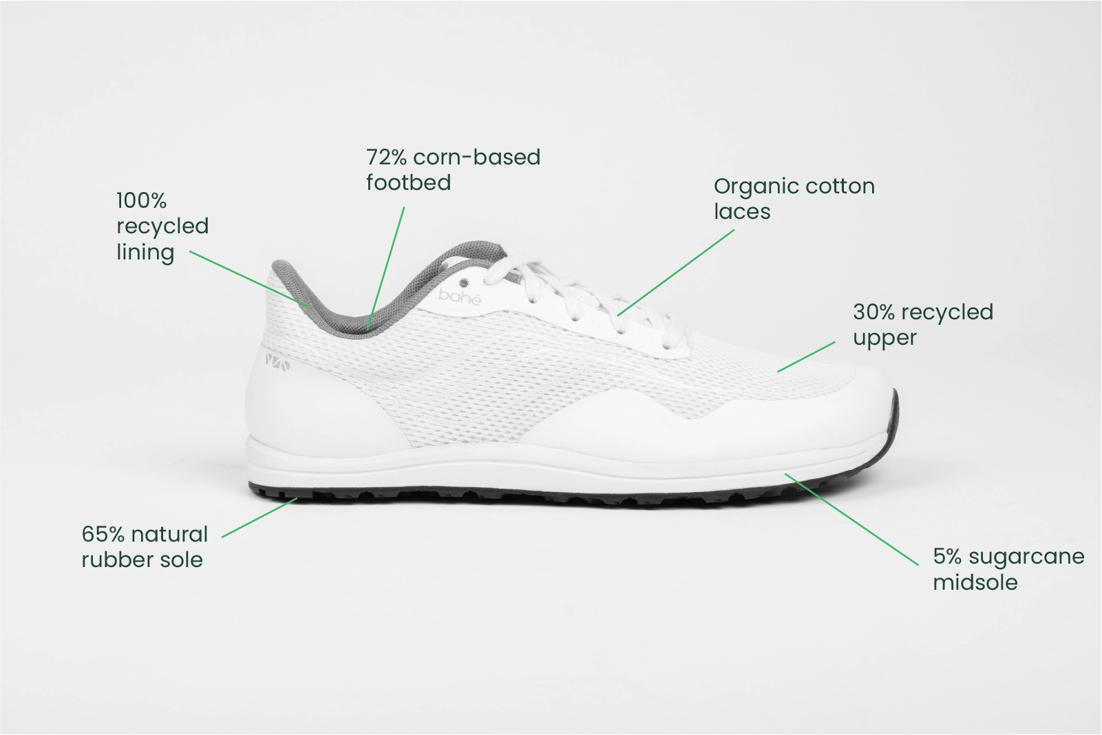 Men's Revive Grounding Barefoot Vegan Sneakers | Frost