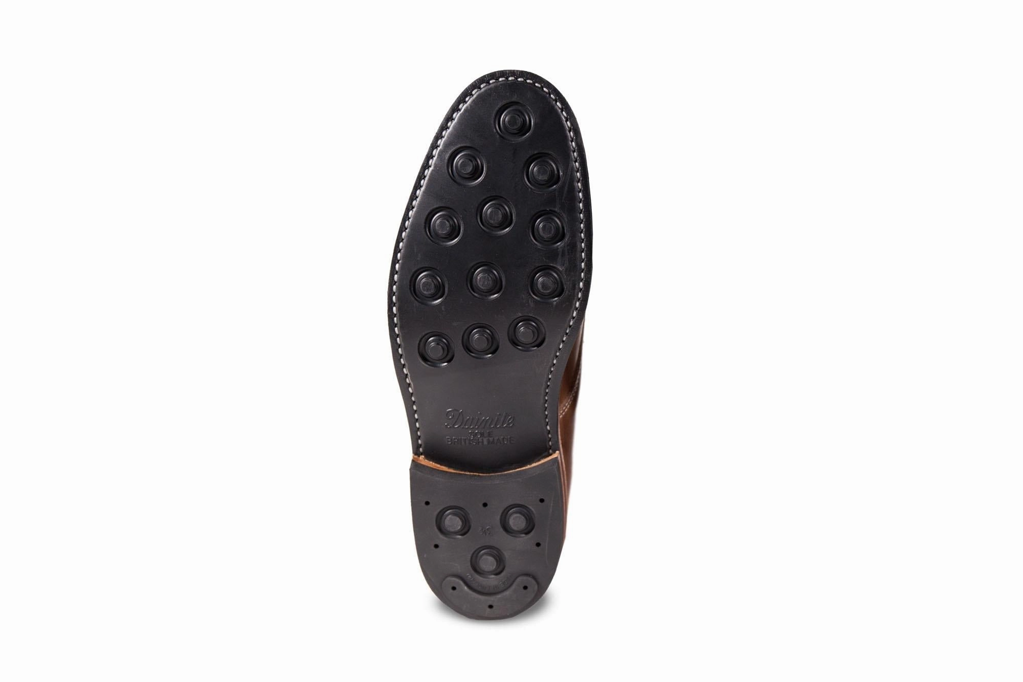 MP-Sherman Plain Toe (Dainite Sole) - Waxed Flesh