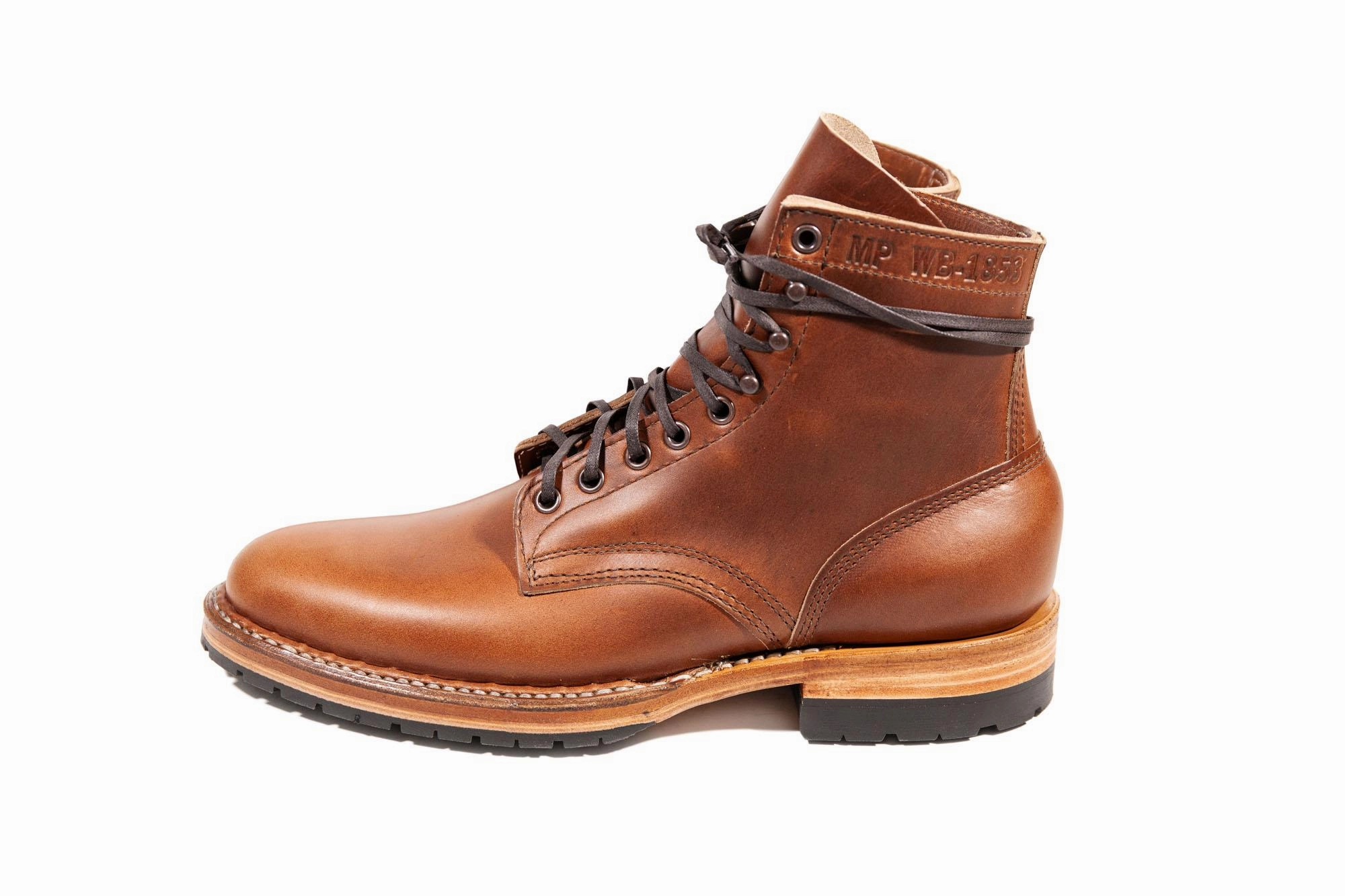 MP-Sherman Plain Toe (Half Sole) - Chromexcel