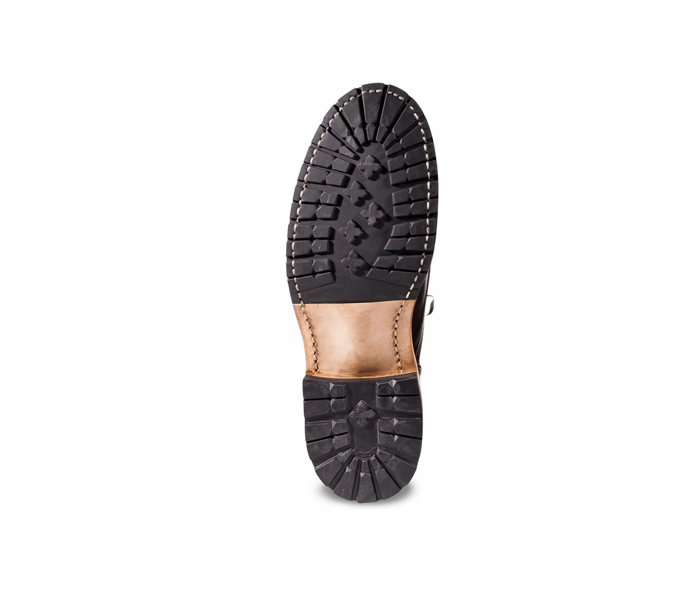 MP-Sherman Toe Cap (Half Sole) - Waxed Flesh