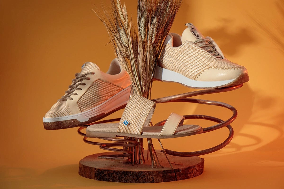 My Sneaker Rafia Cotton Sneakers | Beige