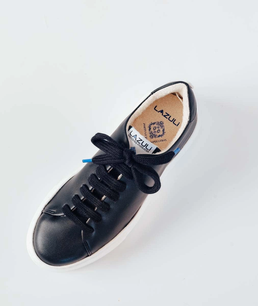 My Tennis Wastea Vegan Tea Leather | Black