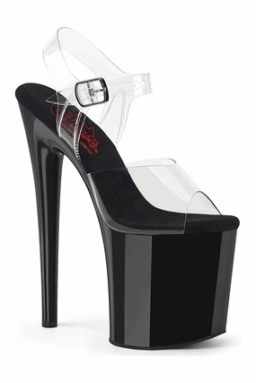 NAUGHTY-808 Clear PVC Sandal