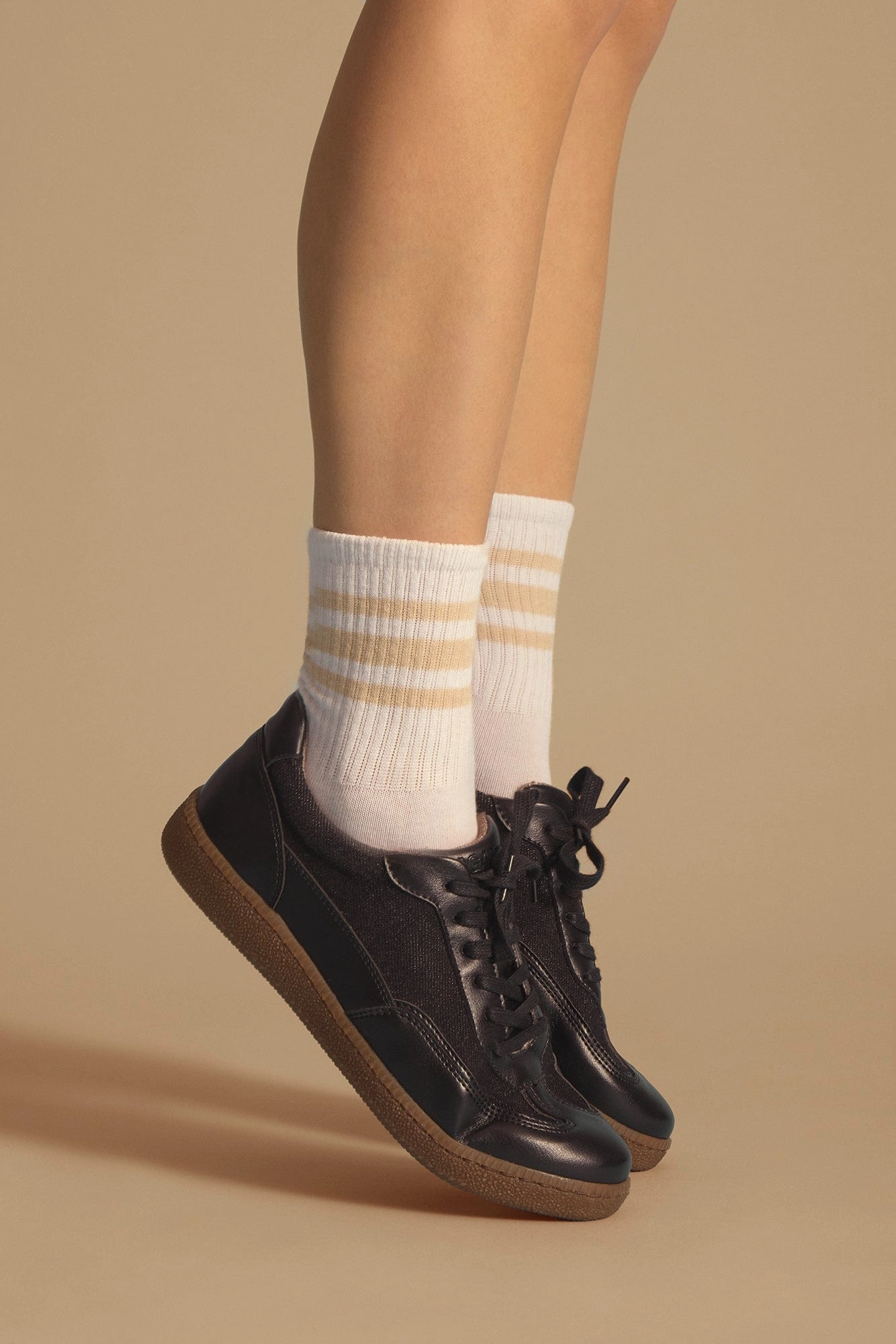 Nomad Moon Vegan Wheat & Corn Leather Sneakers | Black