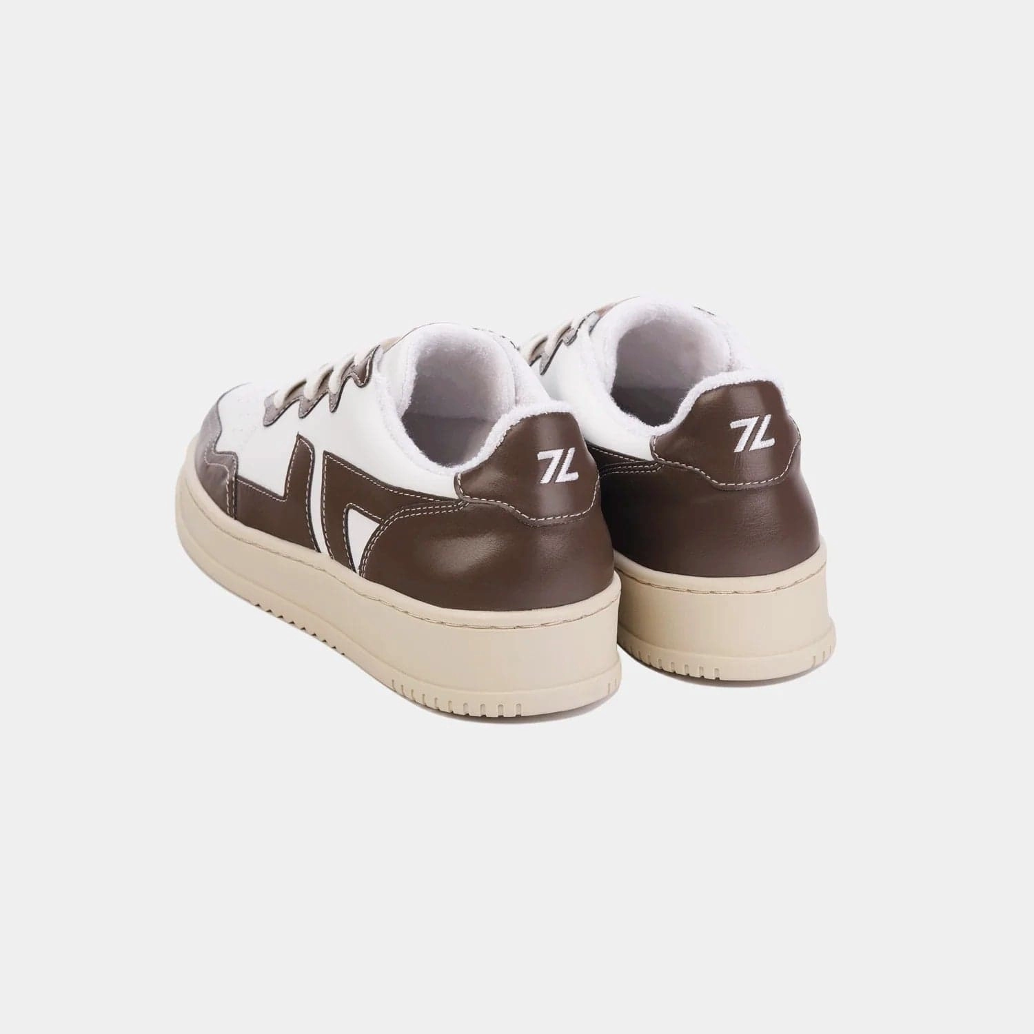 Olea Unisex Recycled Vegan Olive Leather Sneakers | Brown