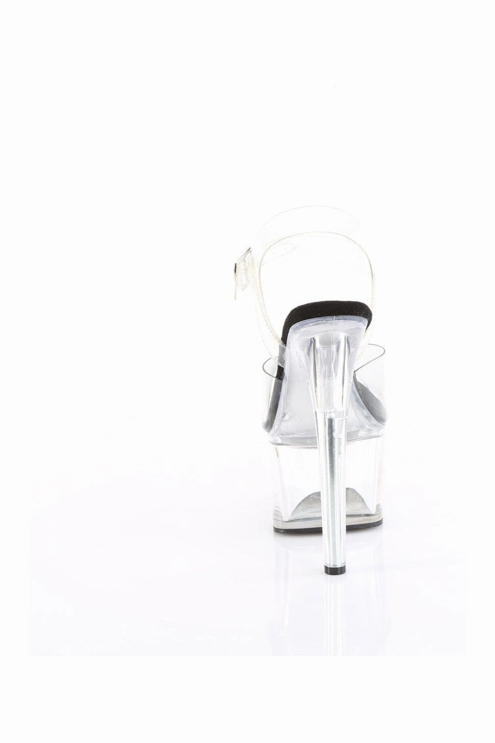 PASSION-708 Clear Vinyl Sandal