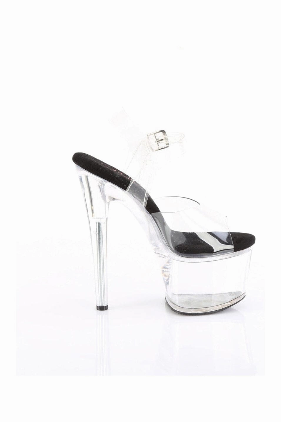 PASSION-708 Clear Vinyl Sandal