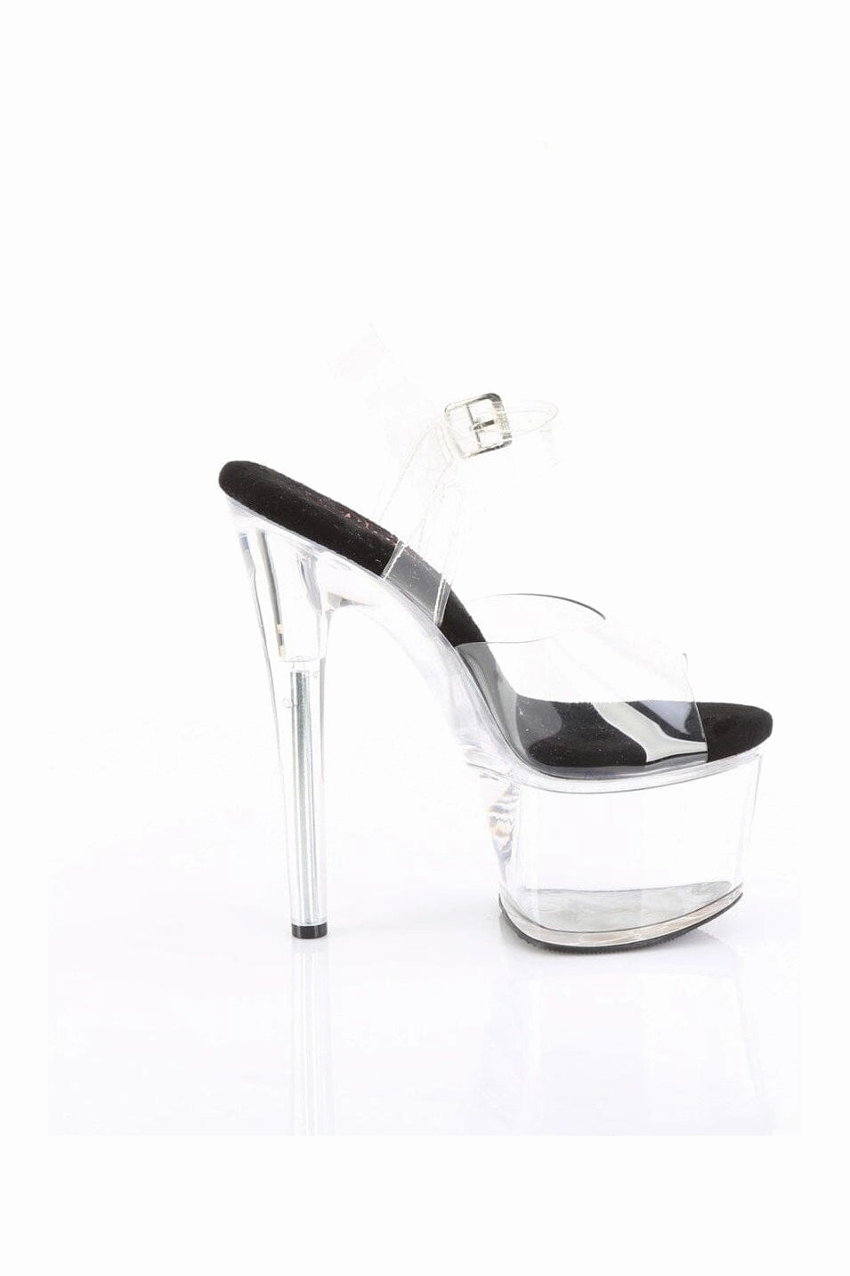 PASSION-708 Clear Vinyl Sandal
