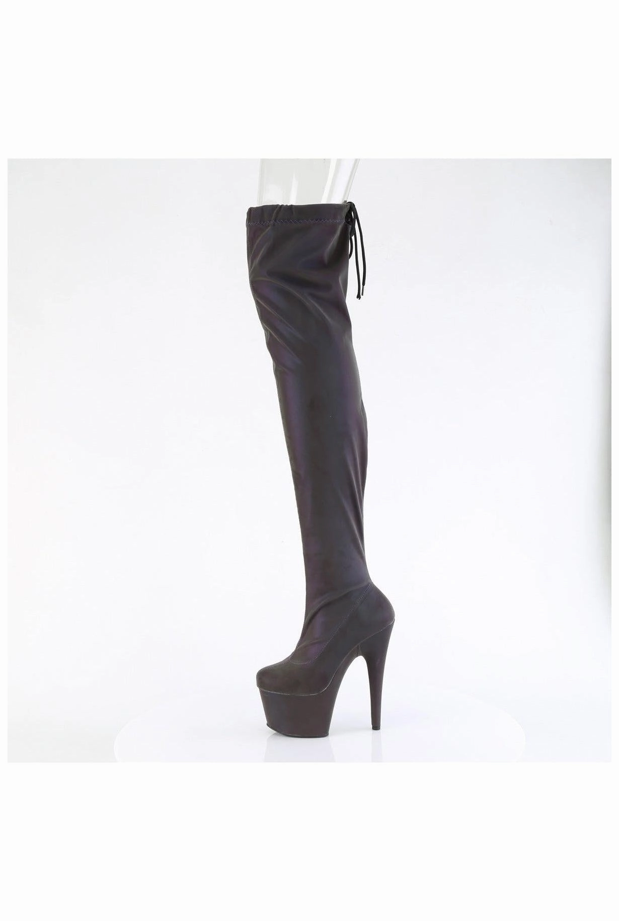 Pleaser ADORE-3008REFL Thigh Boot