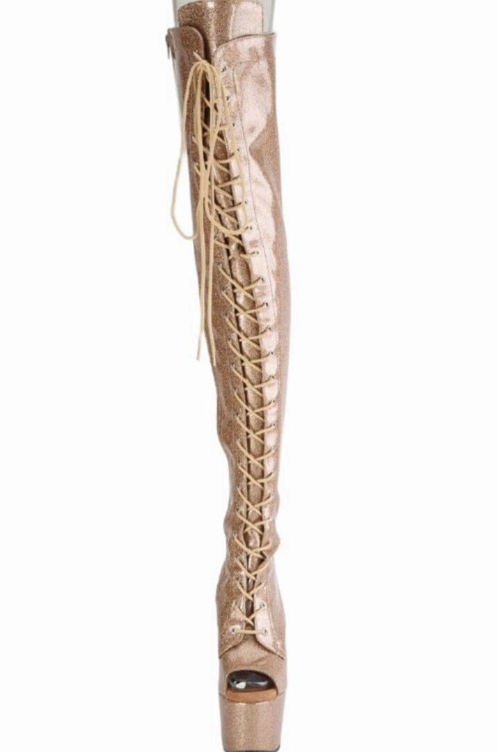 Pleaser ADORE-3021GP Thigh Boot